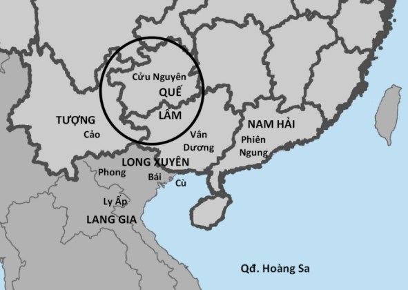 Cac quan cuc Nam thoi Tan